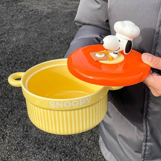 Snoopy Bowl with Lid