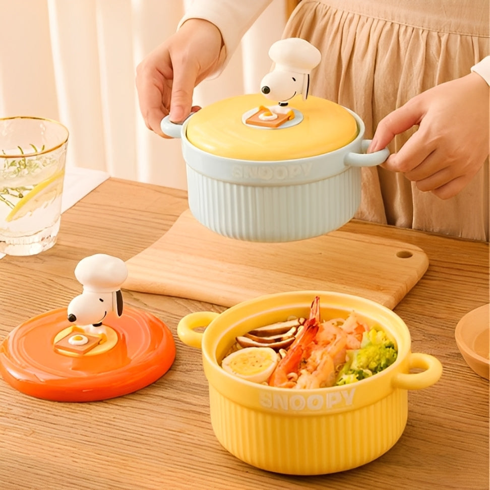 Snoopy Bowl with Lid