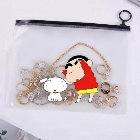 Shinchan Transparent Pouch