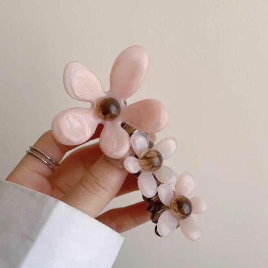 Floral Bubble Braided Hair Bands