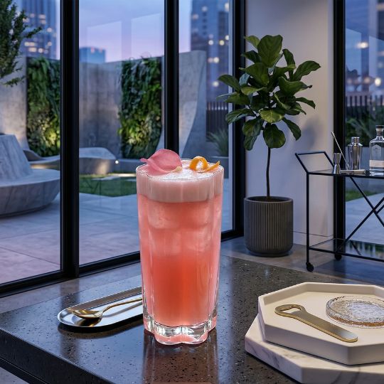 Elegant Blossom Glass