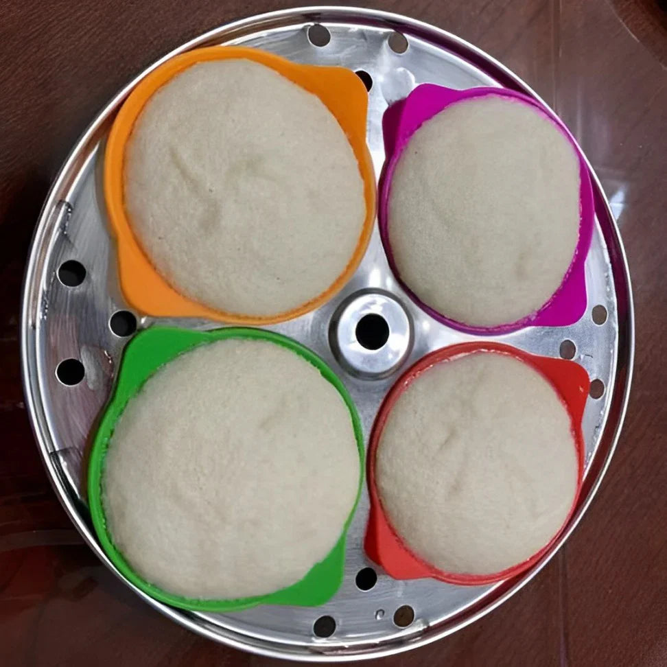 Silicone Idli Liners (Set of 8)