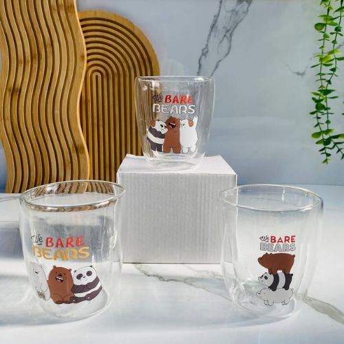 Bears Double-Wall Glass