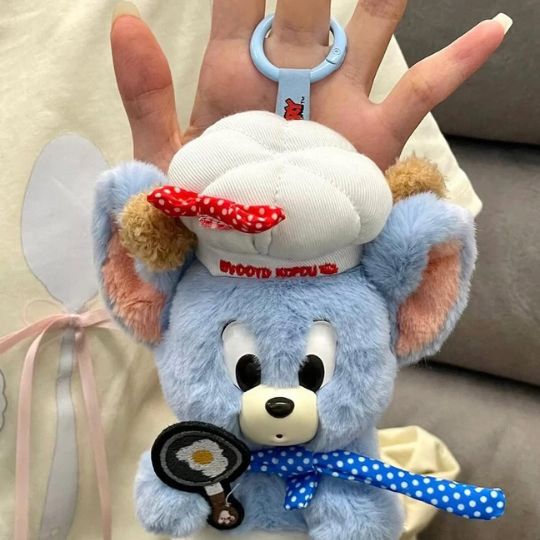 Blue Jerry Keychain