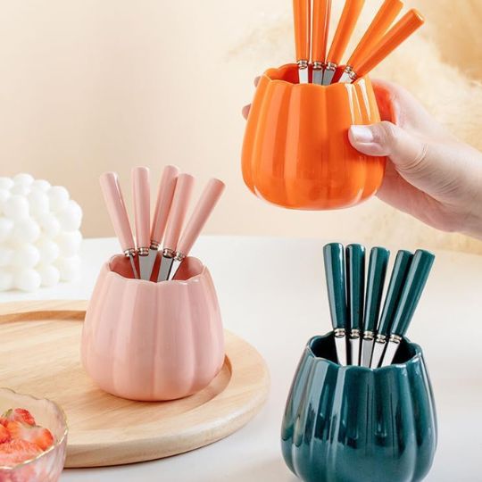 Fruit Fork and spoon