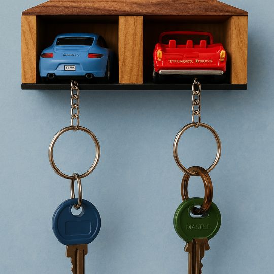 Wood Car Key Holder