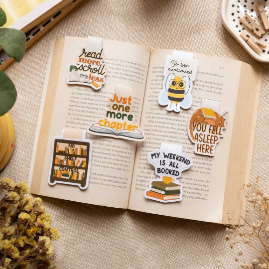 Cute Magnetic Bookmarks
