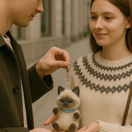 Cat Keychain Charms
