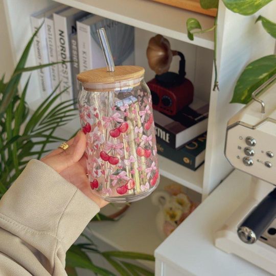 Cute Transparent Lid