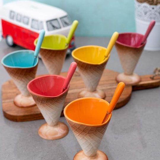 Premium Ice Cream Bowl Set