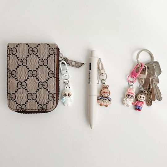 Tiny Labubu Buddy Keyring