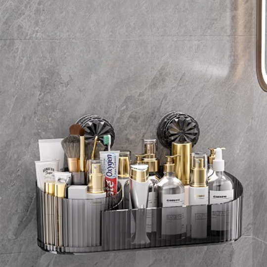Rotating Storage Tray For Bathroom