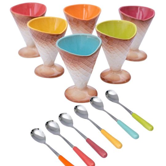 Premium Ice Cream Bowl Set
