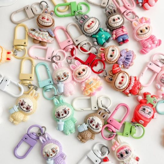 Tiny Labubu Buddy Keyring