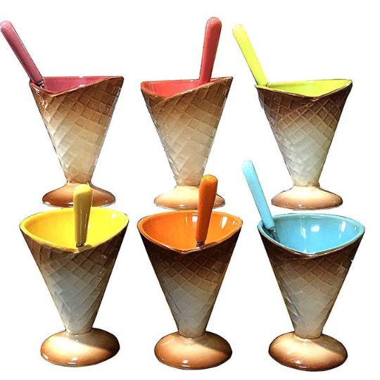 Premium Ice Cream Bowl Set
