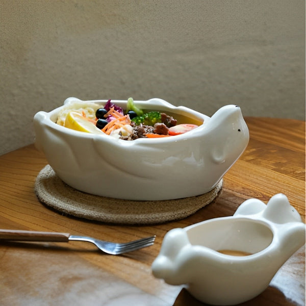 Ceramic Bear Bowl