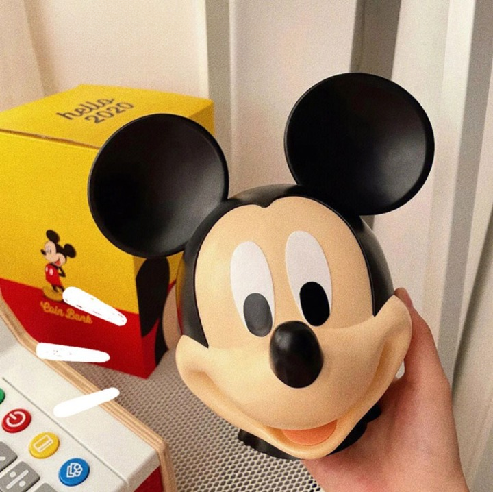 Mickey Head Piggy Bank