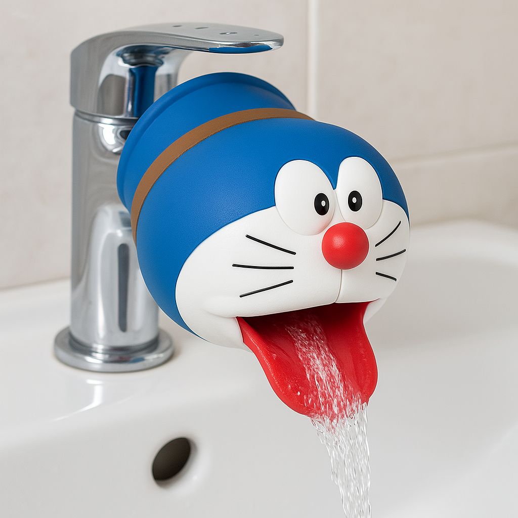 Doraemon Faucet Tap Extender