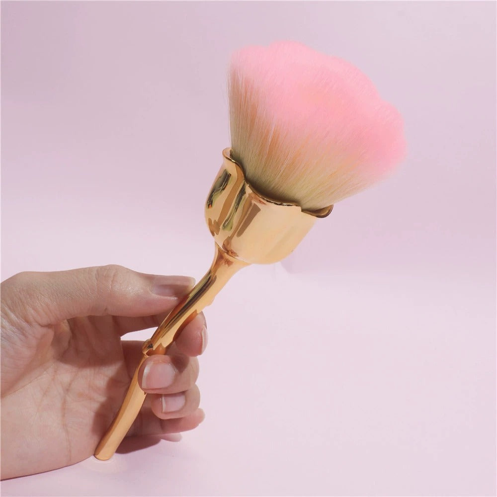 Rose Makeup Brush(2 pieces)
