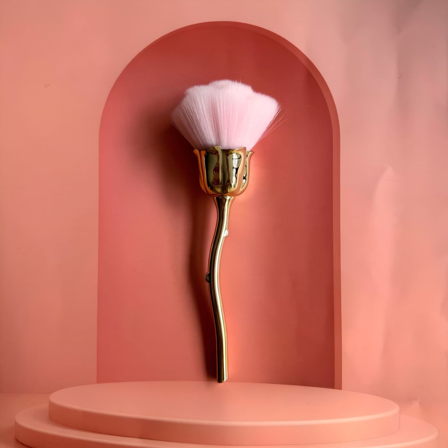 Rose Makeup Brush(2 pieces)