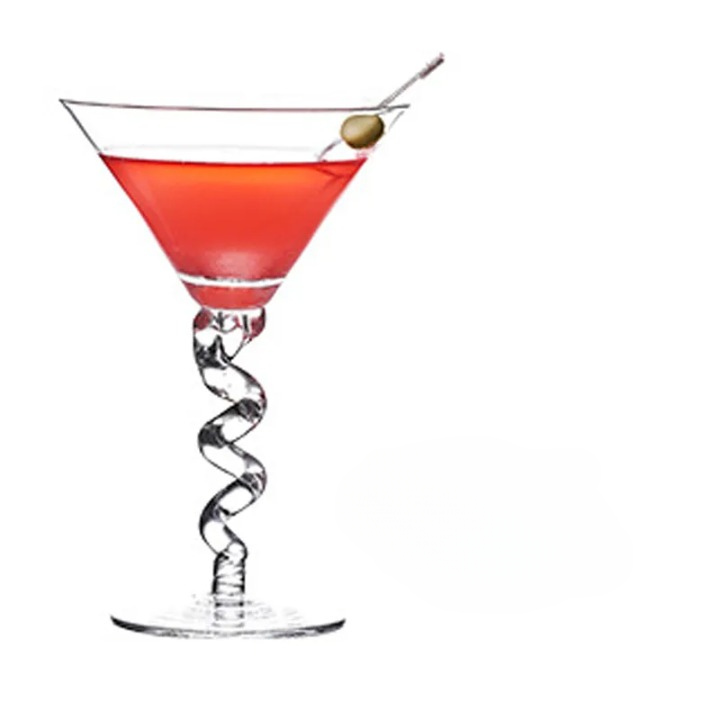Elegant Spiral Glass