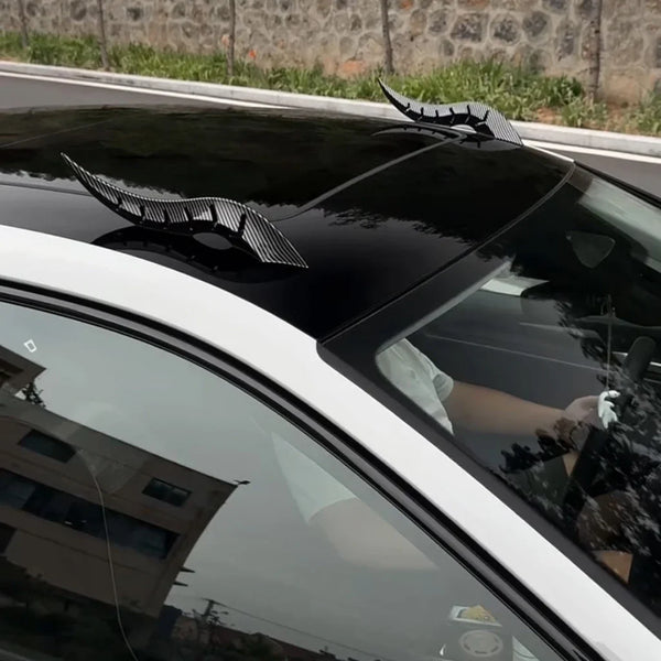 Dragon Horn Car Roof Fins (Black)