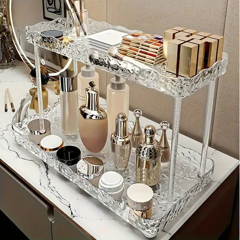 2-Tier Acrylic Storage Rack