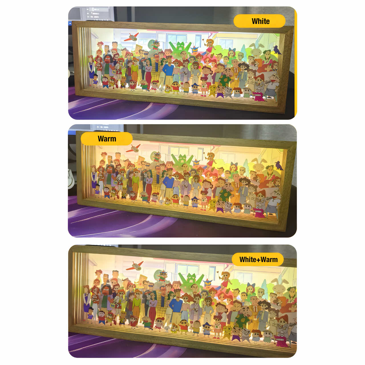 Shinchan Family Glowbox