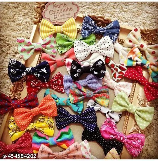 Bow Hair Rubber Bands