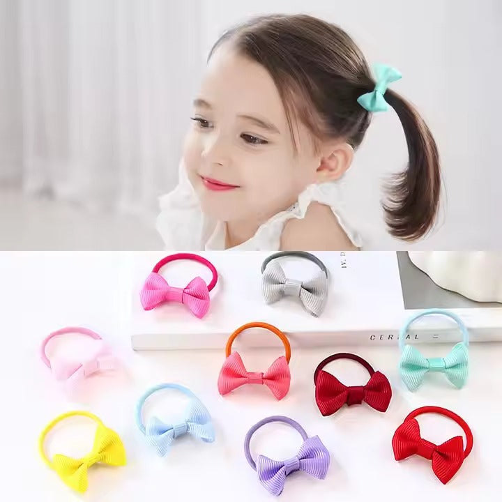 Bow Hair Rubber Bands
