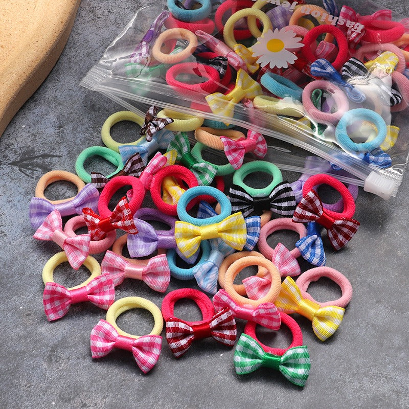 Bow Hair Rubber Bands