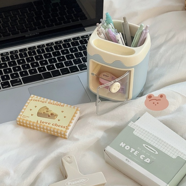 2 Layered Pen Holder (With Stickers)