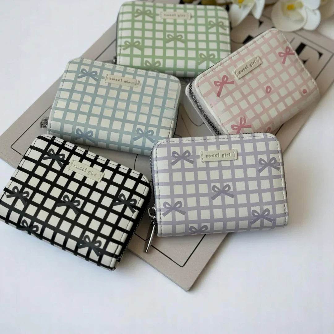 Cute Bow Mini Wallet