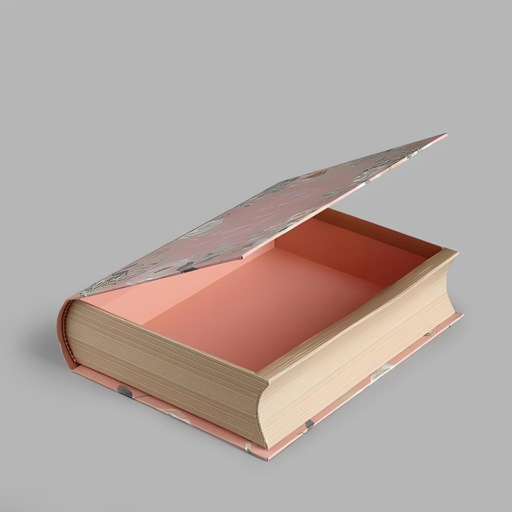 Floral Book Storage Box