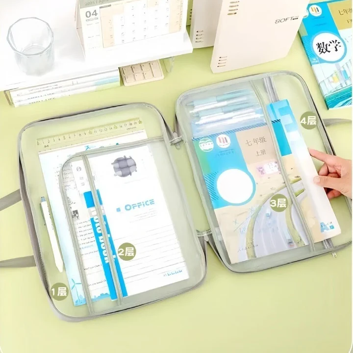 Aesthetic Mesh File Folder