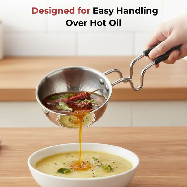 Stainless Steel Tadka Pan