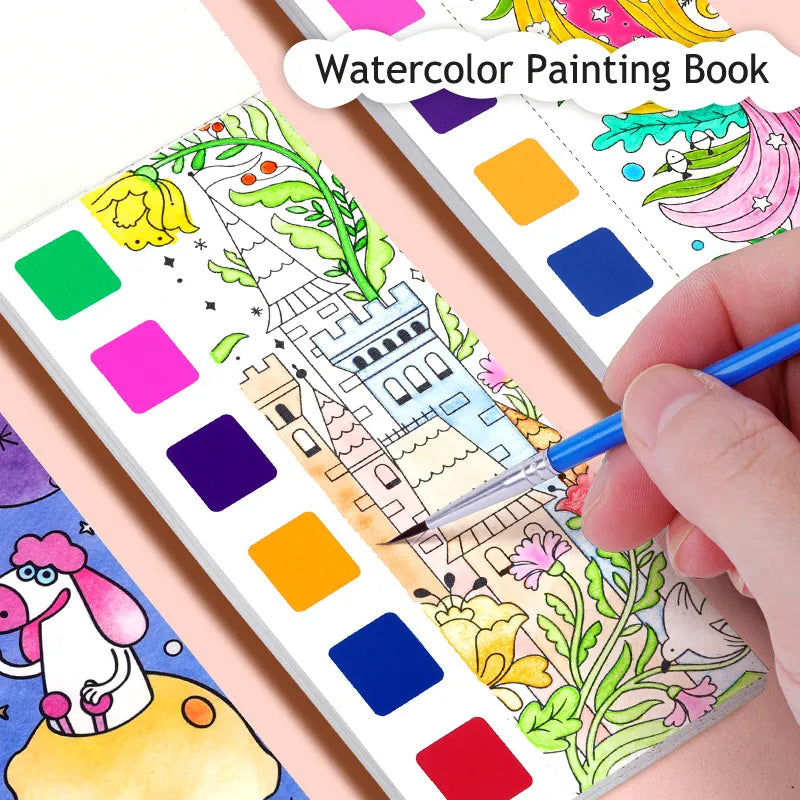 Pocket Water Colour Painting Book