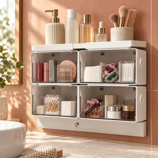 VanityGrid Wall Storage multipurpose wall organizer