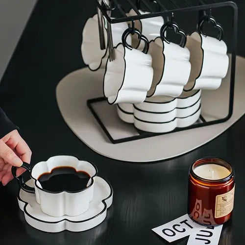 Flower Shaped Coffee Cup