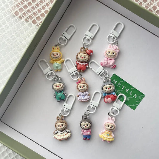 Tiny Labubu Buddy Keyring