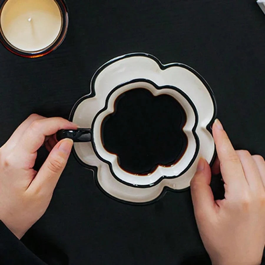 Flower Shaped Coffee Cup
