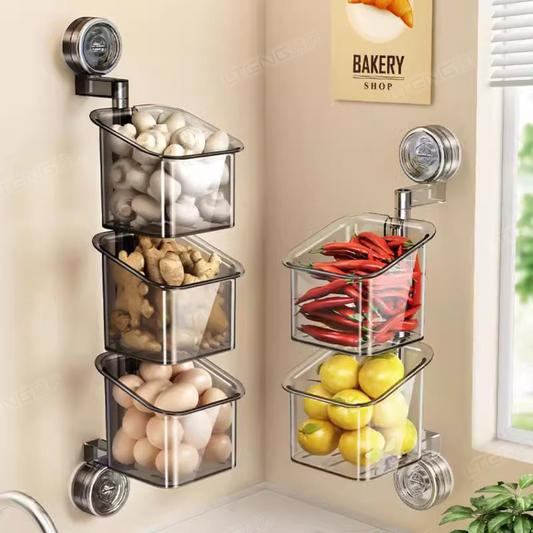 Wall Mounted Rotating Organizer