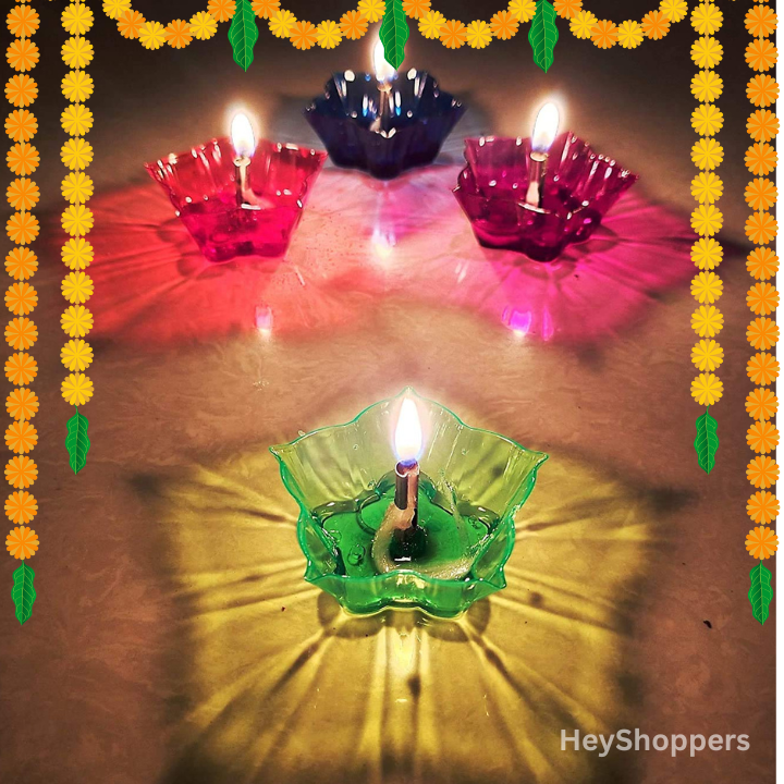 Festive Reflection 3D Diya