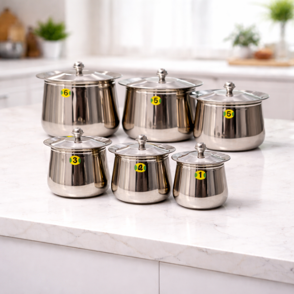 Stainless Steel Storage Container Set