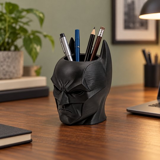 3D batmen Pen Holder — hero