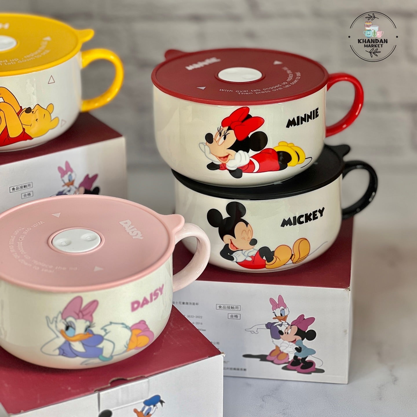 Minnie & Mickey Bowls