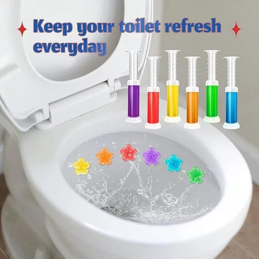 Flower Stamp Toilet Gel