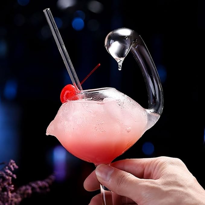 Swan Shaped Glass