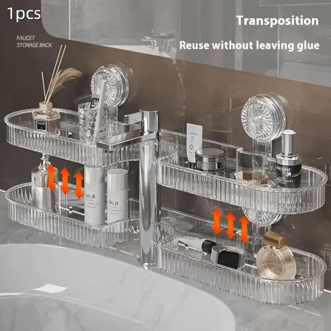 Wall-Mounted Bathroom Shelf