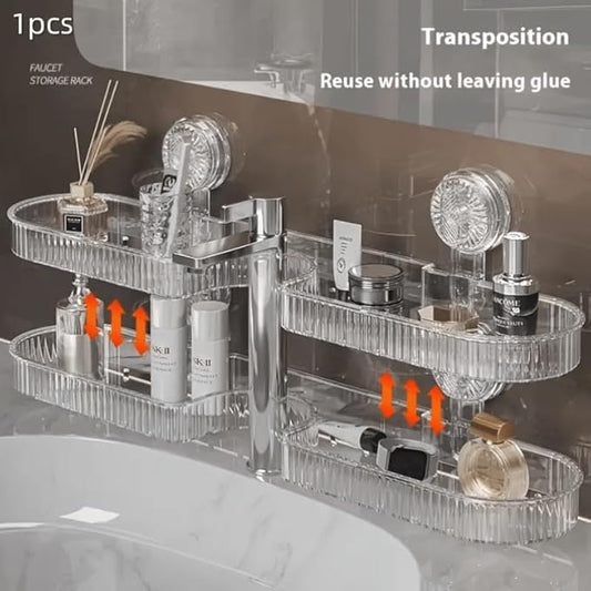 Wall-Mounted Bathroom Shelf